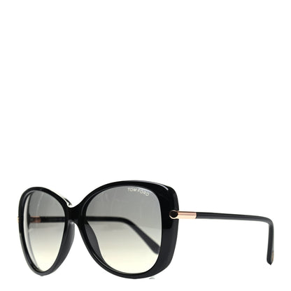 Tom Ford Linda Butterfly Sunglasses TF324 Black 1 of 8