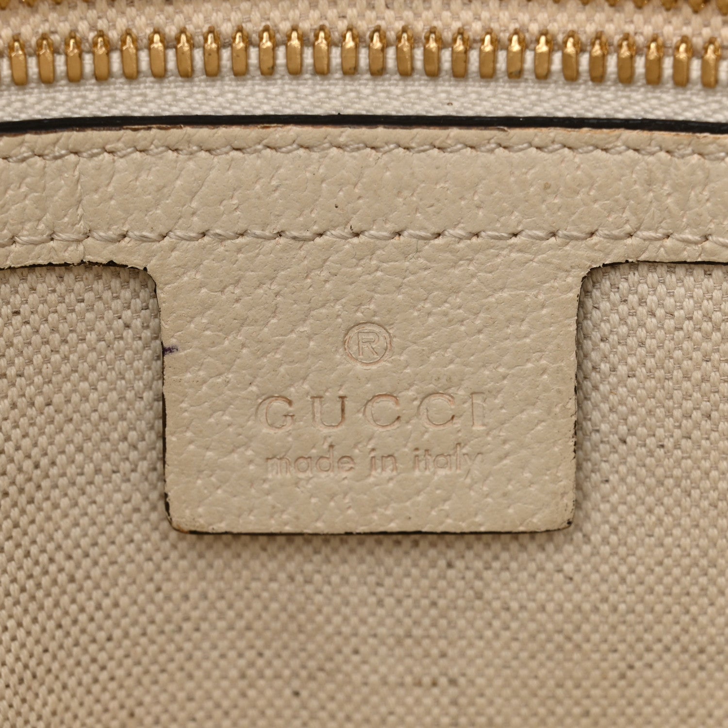 Gucci GG Supreme Monogram Flora Web Small Ophidia Half Moon Hobo White 6 of 12