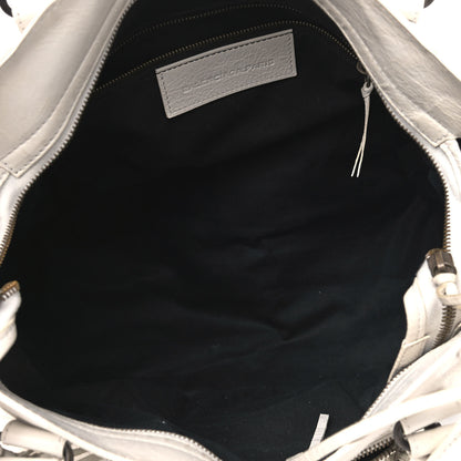 Balenciaga Agneau Classic Hardware Velo White Light 4 of 15