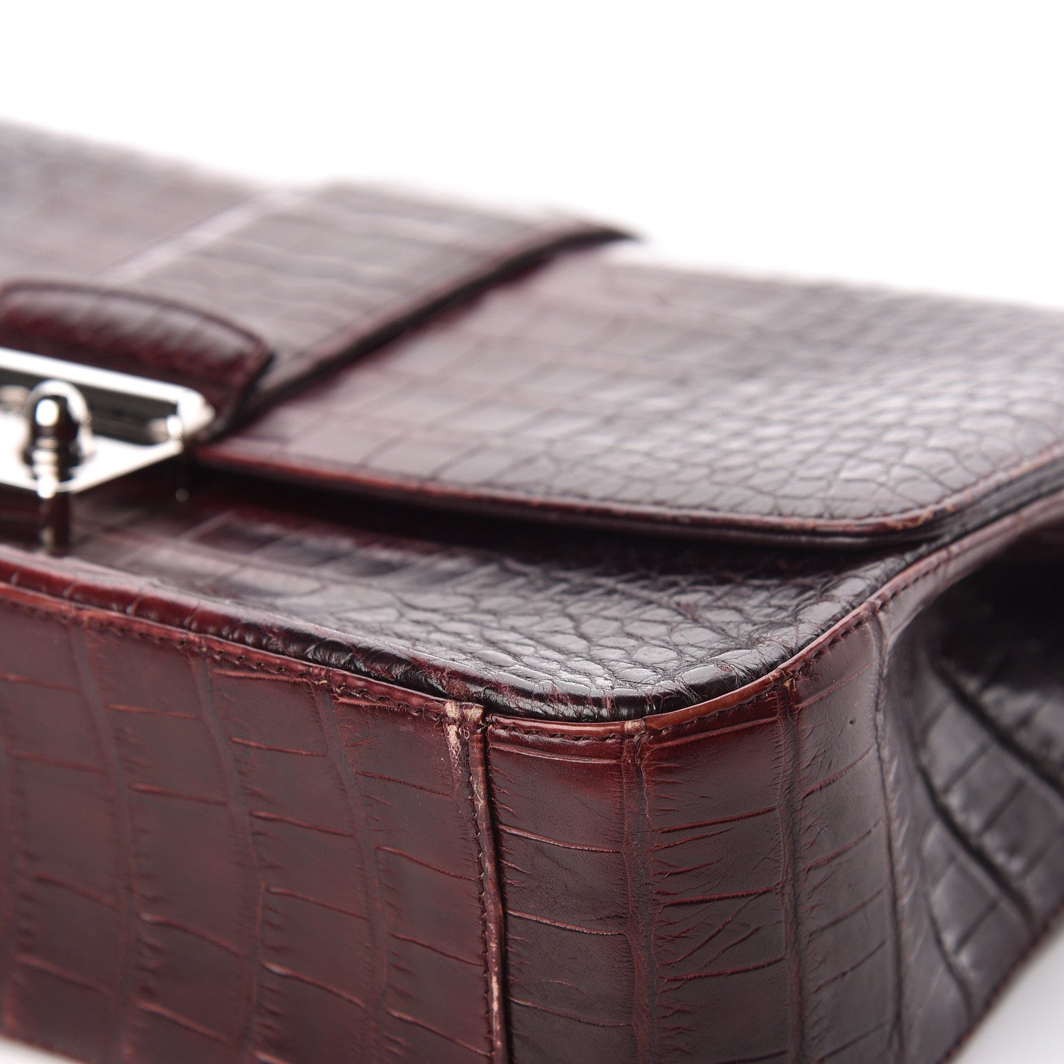 Christian Dior Crocodile Ombre Medium Miss Dior Flap 10 of 21