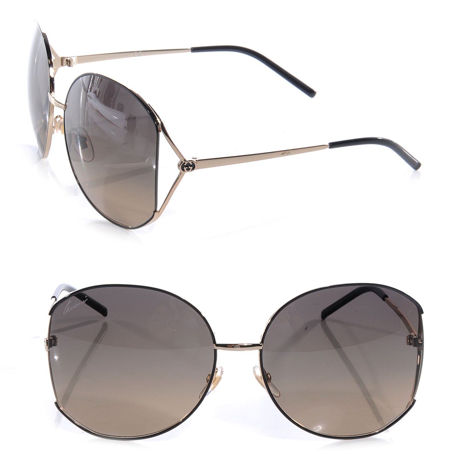 Metal Gradient Sunglasses GG 4208/S Black