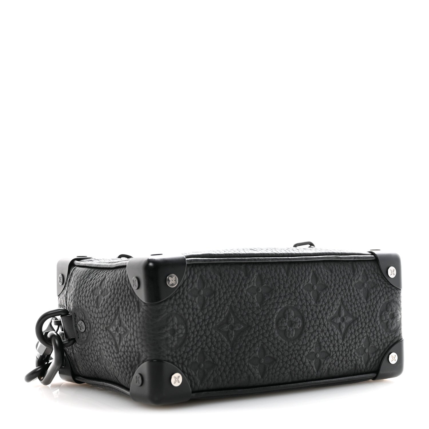 Louis Vuitton Taurillon Monogram Mini Soft Trunk Black 4 of 10