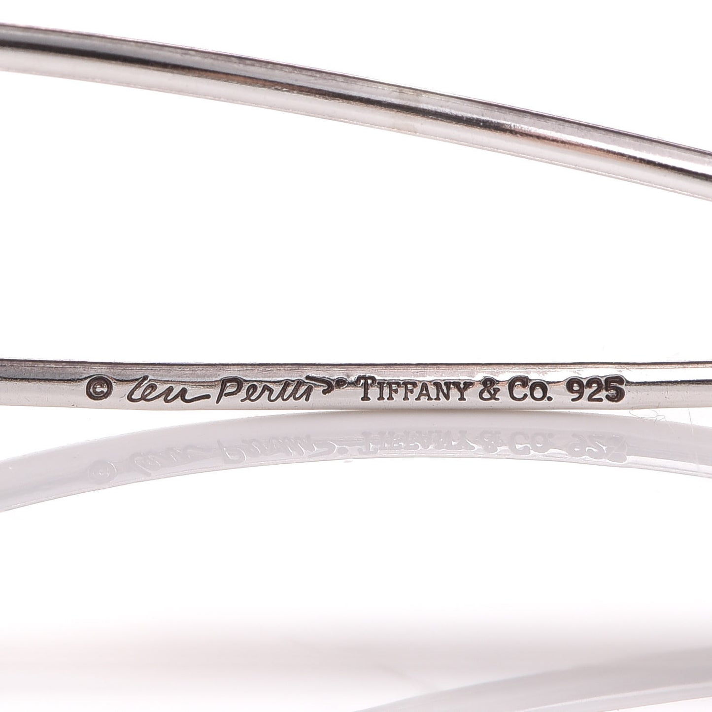 Sterling Silver Elsa Peretti Three Row Wave Bracelet
