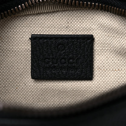 Gucci Grained Calfskin Small Logo Belt Bag Black 6 of 9
