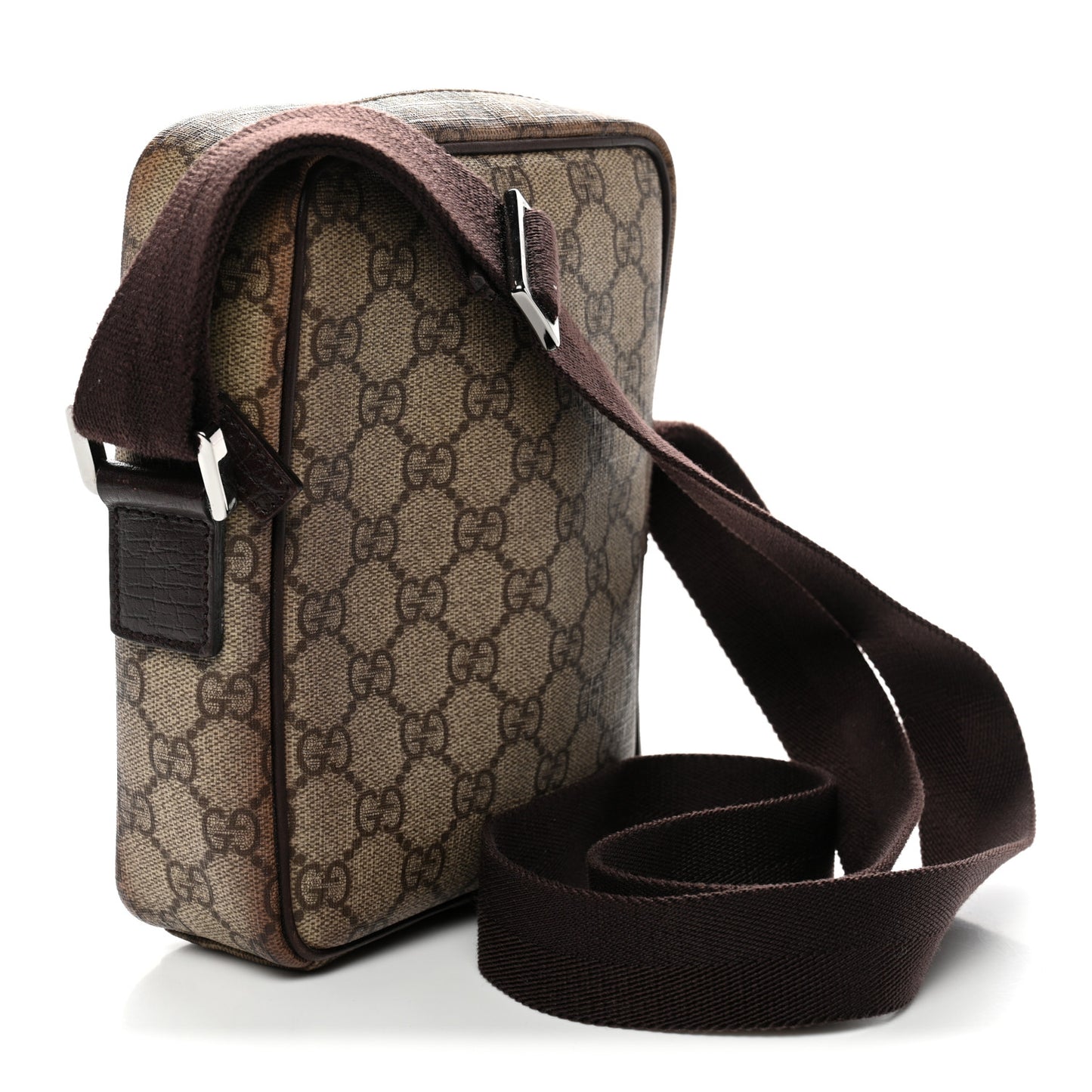 GG Plus Monogram Messenger Bag Ebony