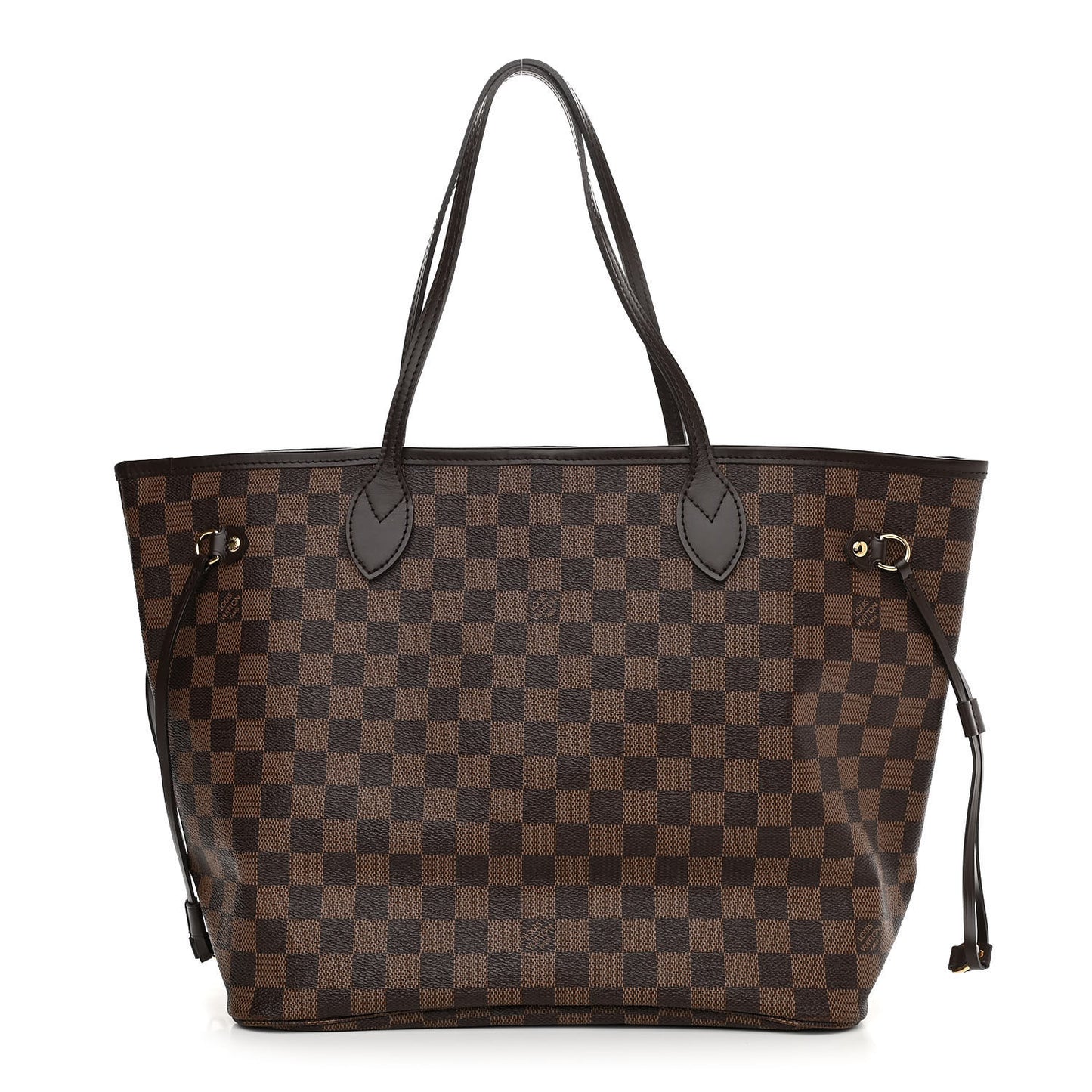 Damier Ebene Neo Neverfull MM Rose Ballerine