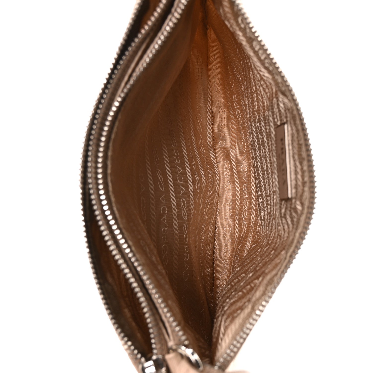 Prada Re-Nylon Saffiano Re-Edition 2000 Double Zip Crossbody Bag Cammeo 5 of 11
