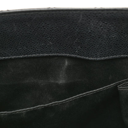 Chanel Caviar Quilted XL Grand Shopping Tote GST Black 11 of 12