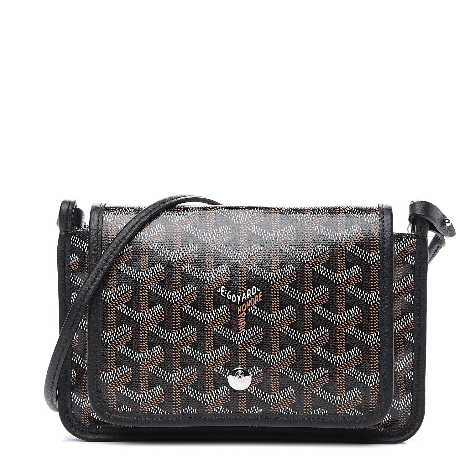 Goyard Goyardine Plumet Wallet Clutch Black 1 of 7