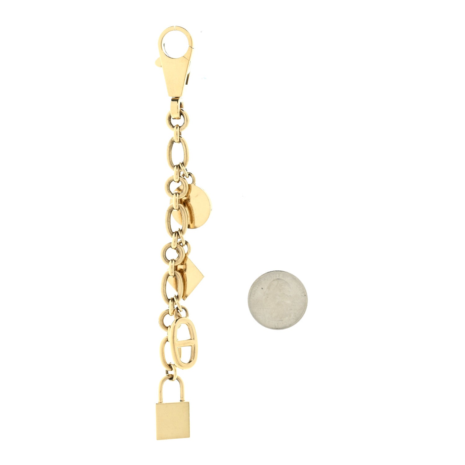 Hermes Permabrass Olga Bag Charm 2 of 4