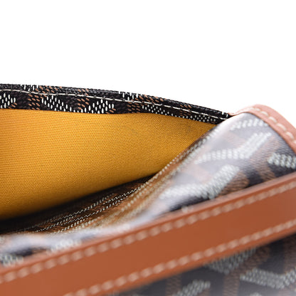 Goyard Goyardine Belvedere II PM Messenger Bag Black Gold 9 of 10