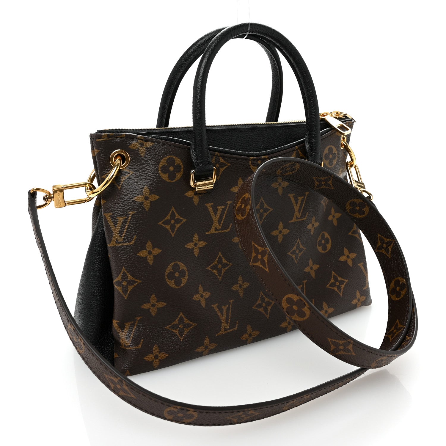 Louis Vuitton Monogram Pallas Full BB Black 3 of 9