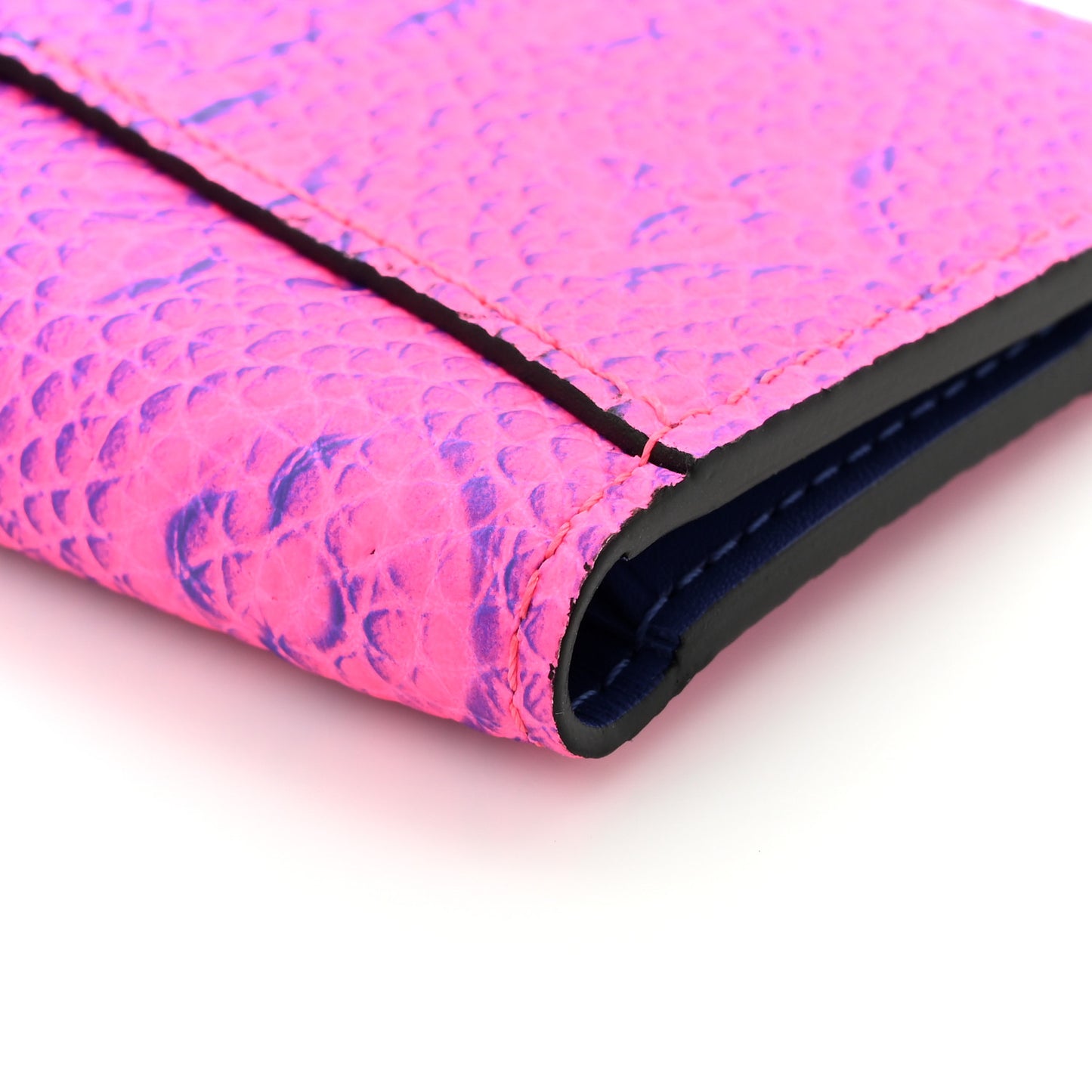 Taurillon Illusion Pocket Organizer Bleu Rose