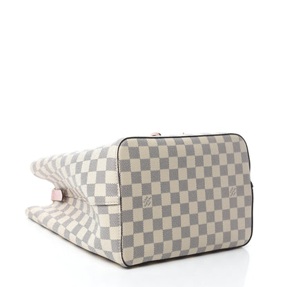 Louis Vuitton Damier Azur Neonoe MM Eau De Rose 4 of 9