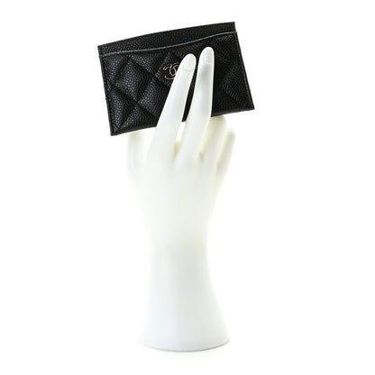 Chanel Caviar Quilted Card Holder Black 2 of 8