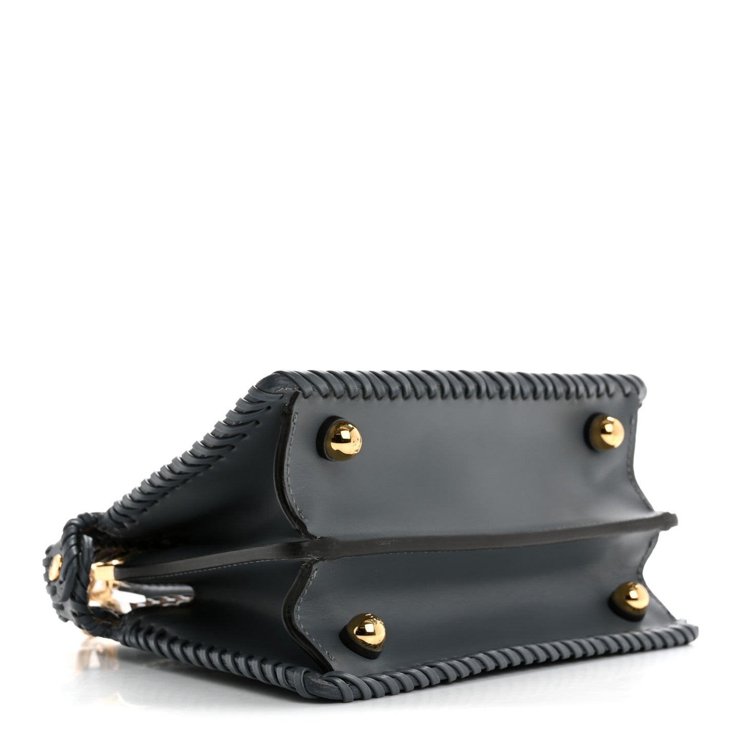 Vitello King Shiny Nappa Intreccio Petite Peekaboo I SEE U Satchel  Tempesta