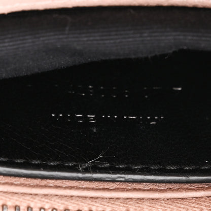 Saint Laurent Sheepskin Matelasse Chevron Monogram Medium College Bag Rose Poudre 7 of 10