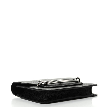 Hermes Chevre Mysore Roulis Slim Wallet Black 5 of 8