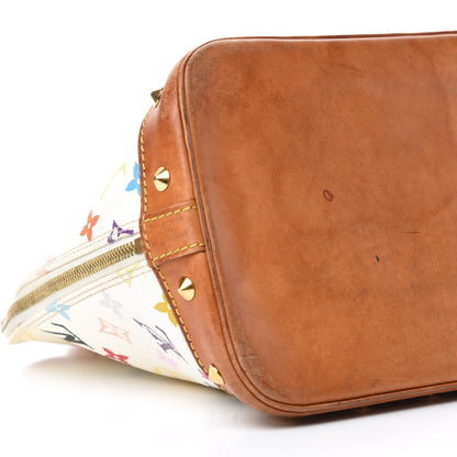 Louis Vuitton Monogram Multicolor Alma White 6 of 14