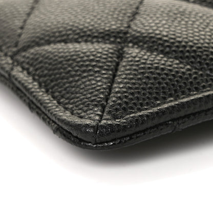 Chanel Caviar Quilted Classic iPhone Pouch Black 8 of 10