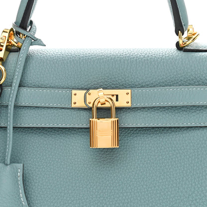 Hermes Togo Kelly Retourne 25 Ciel 8 of 13