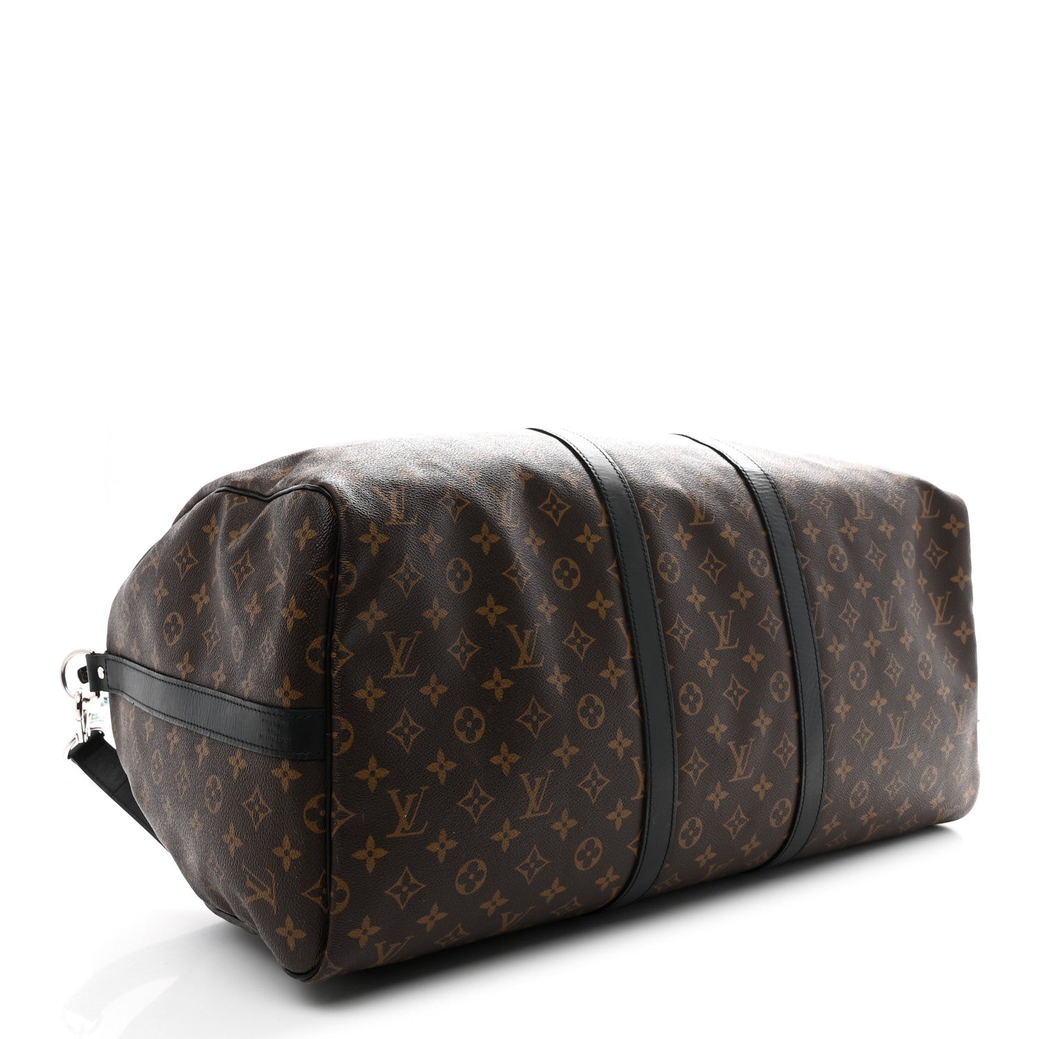 Louis Vuitton Monogram Macassar Keepall Bandouliere 55 3 of 9