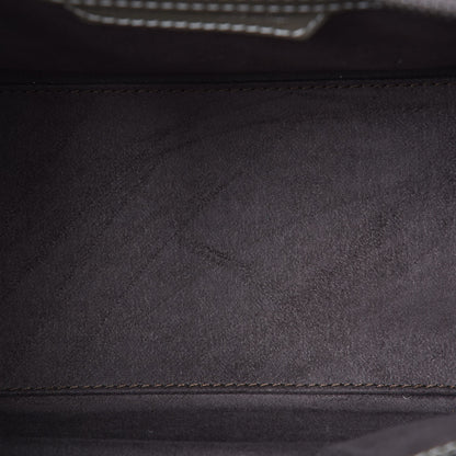Celine Drummed Calfskin Micro Luggage Souris 9 of 9