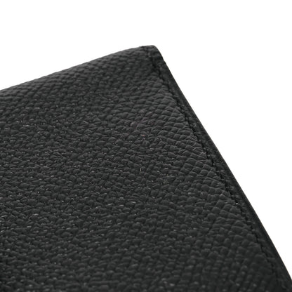Hermes Epsom Tri-Fold Compact Bearn Wallet Black 13 of 14