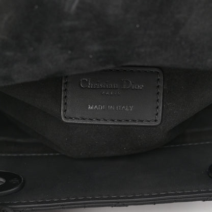 Christian Dior Ultra Matte Calfskin Cannage Medium Lady Dior Black 6 of 9