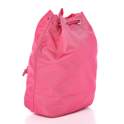 Prada Nylon Vela Drawstring Pouch Fuxia 3 of 10