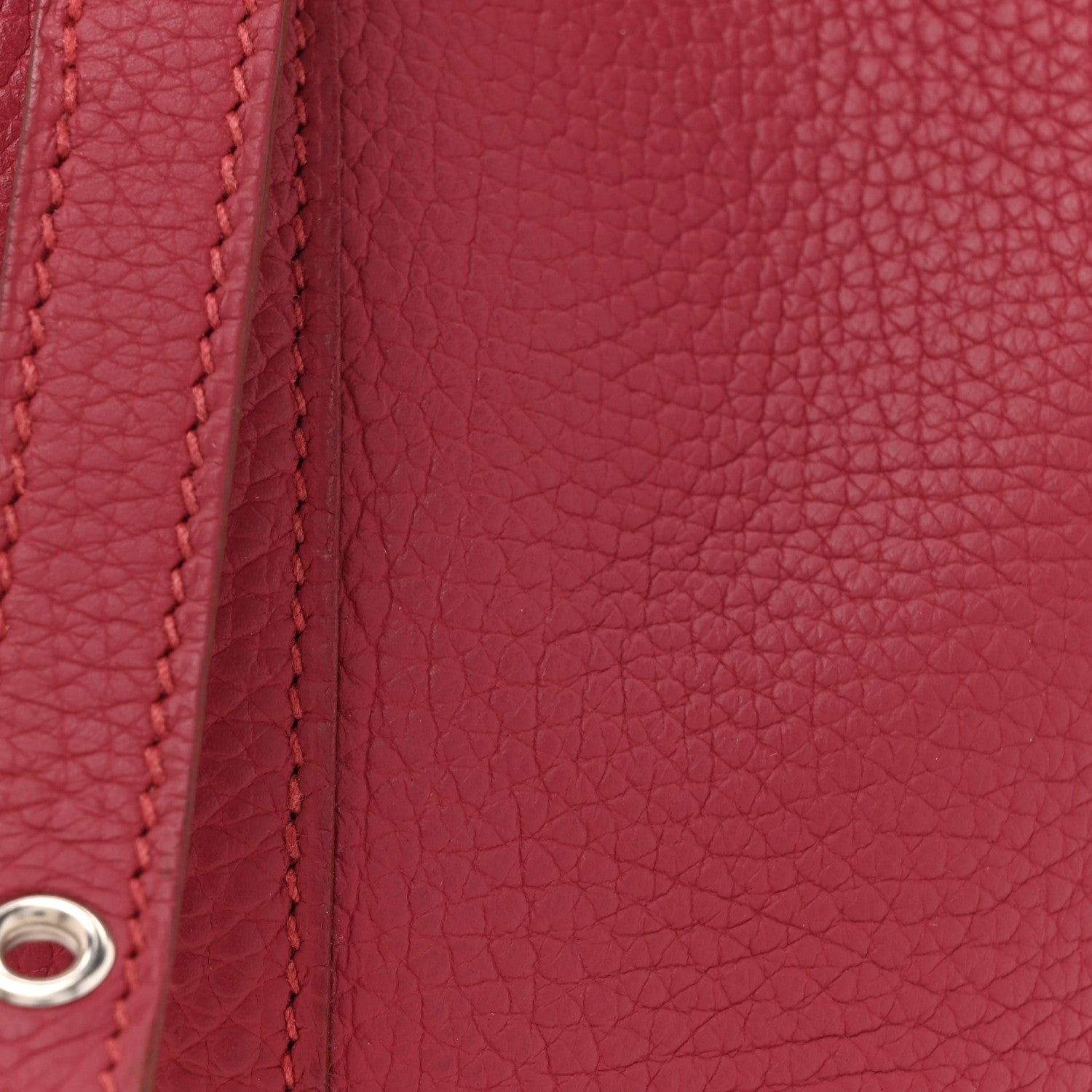 Hermes Taurillon Clemence Picotin Lock 18 PM Rouge Grenat 8 of 12