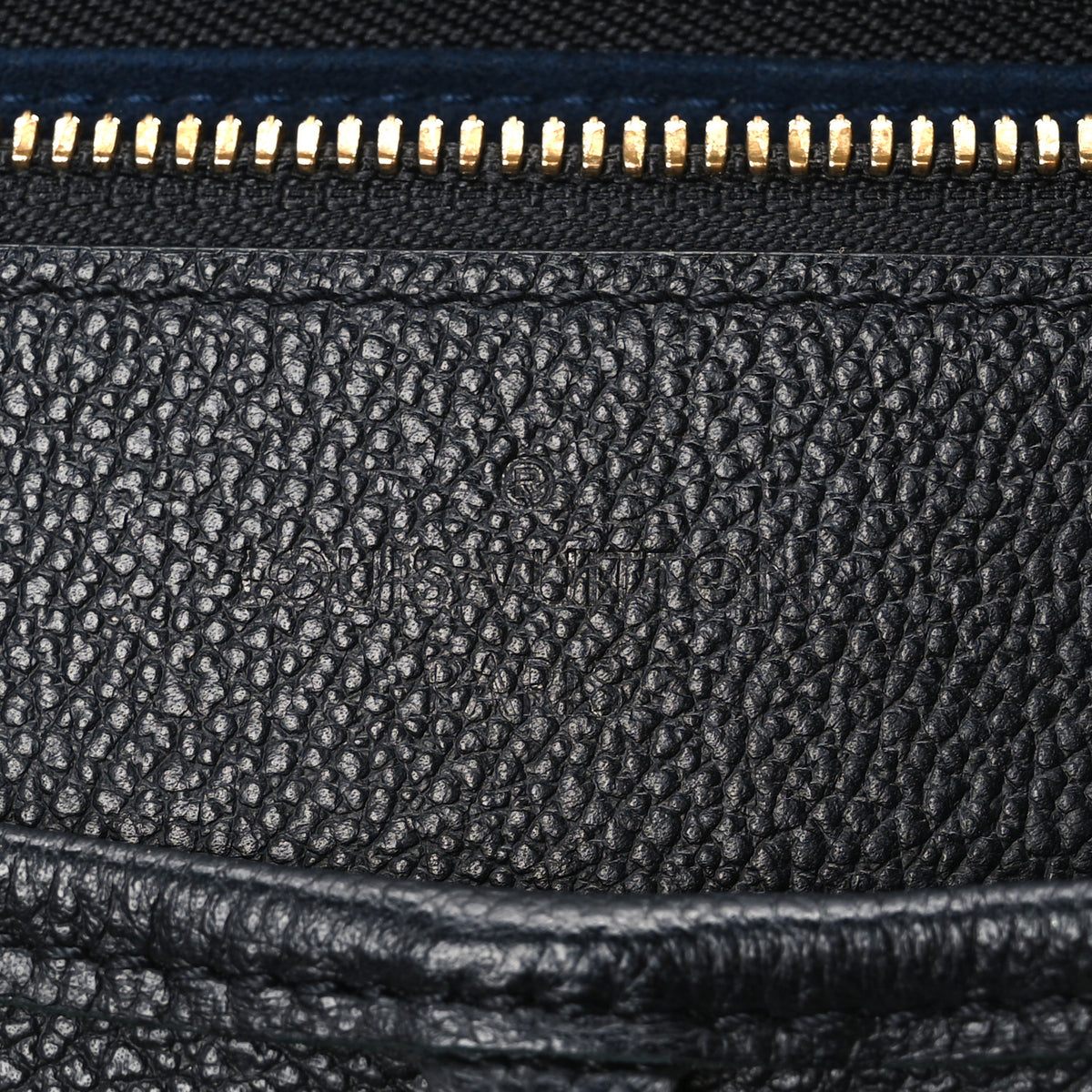 Louis Vuitton Empreinte Monogram Giant Trianon MM Black 5 of 9