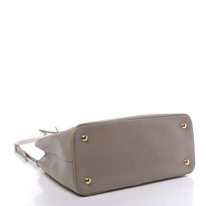 Prada Saffiano Lux Medium Tote Visone 4 of 10