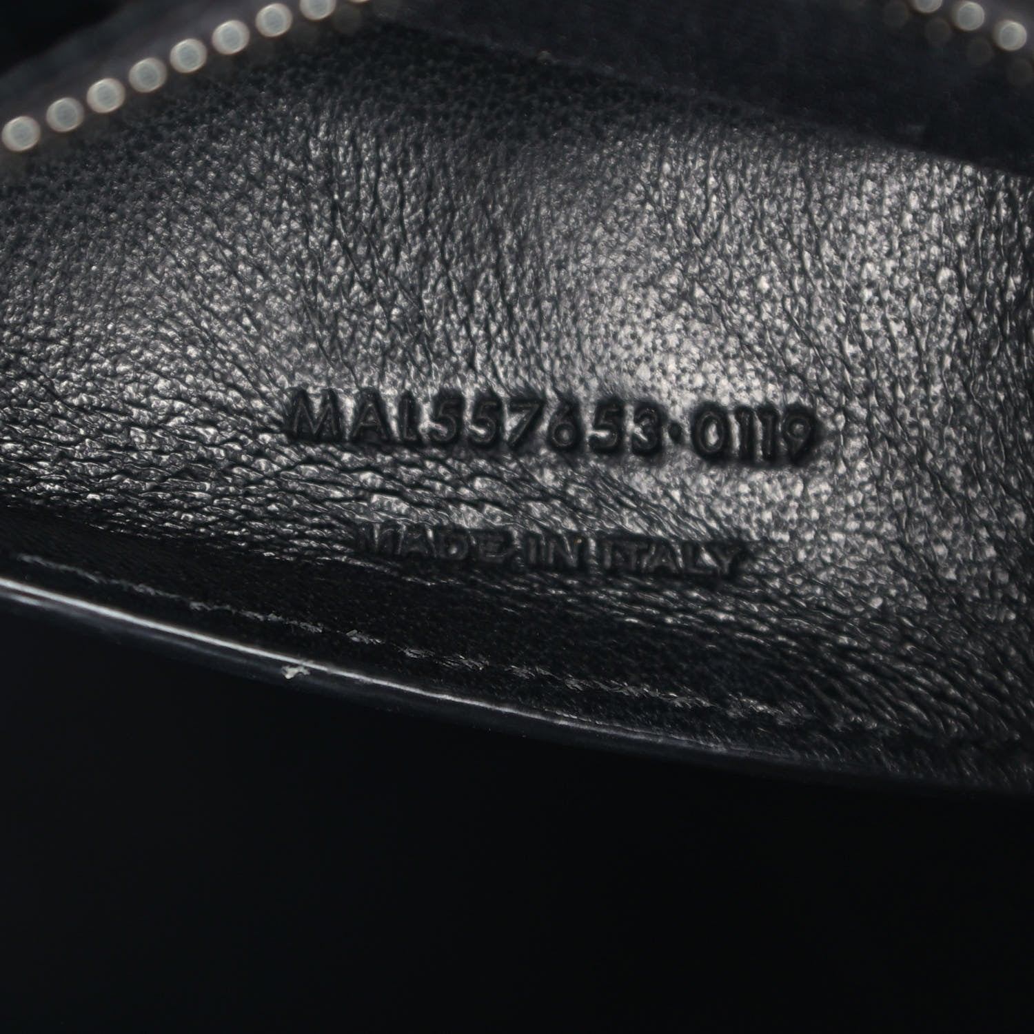 Saint Laurent Croc Calfskin Embossed Medium Uptown Tote Black 7 of 12