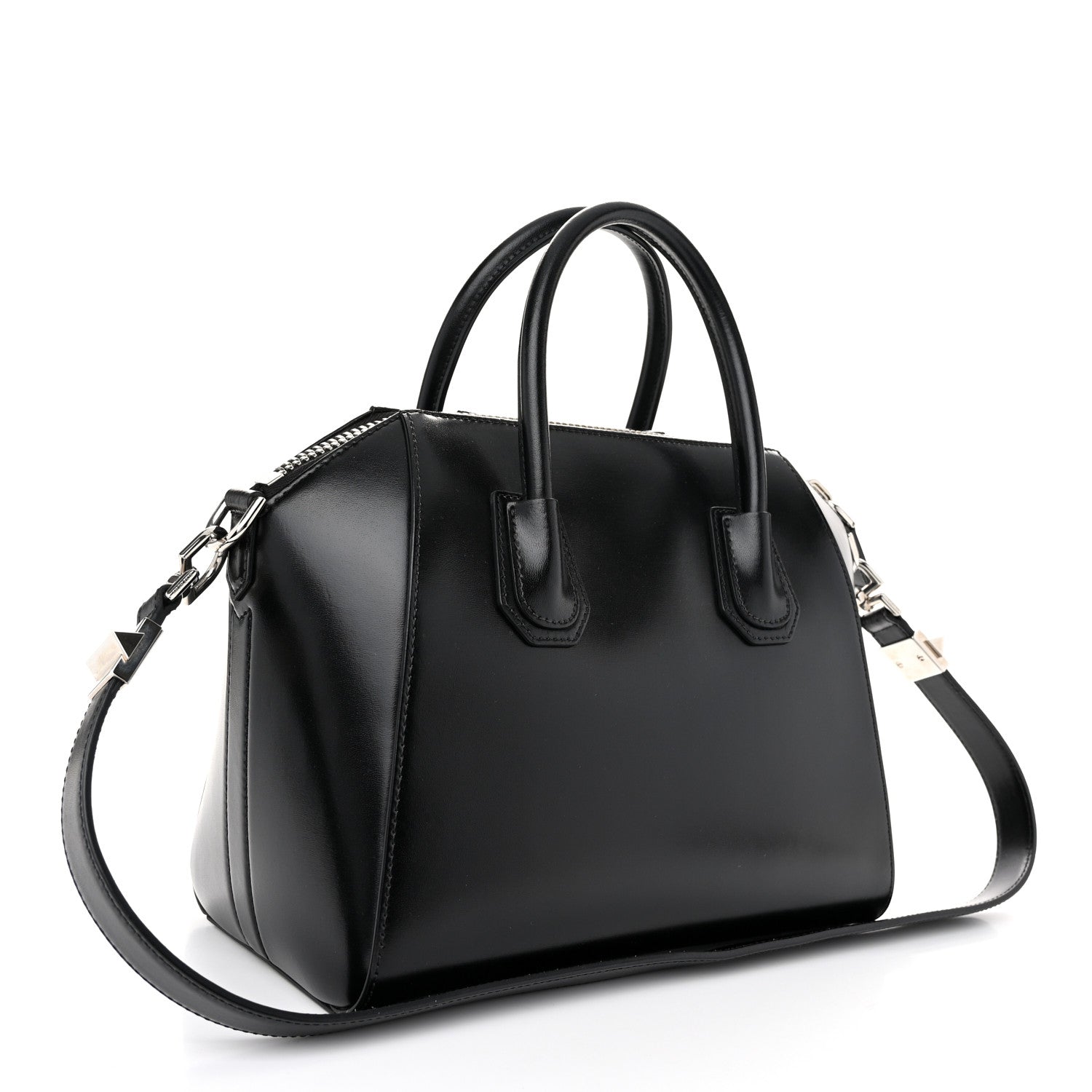 Givenchy Shiny Lord Calfskin Small Antigona Black 3 of 10