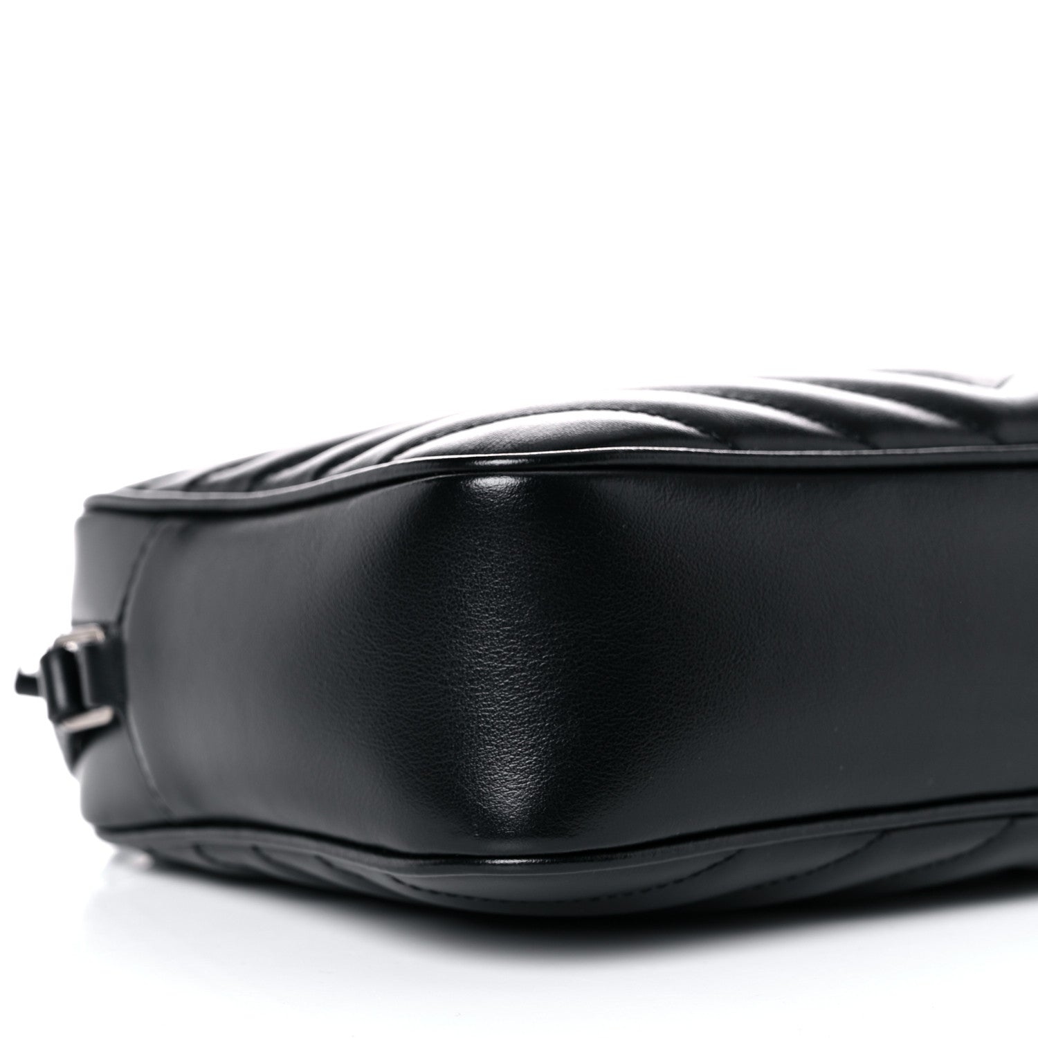 Saint Laurent Calfskin Matelasse Monogram Lou Camera Bag Black 8 of 10
