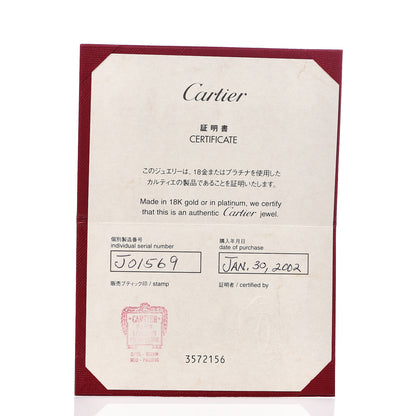 Cartier 18K White Gold Peridot 8mm Tank Ring 54 6.75 6 of 6