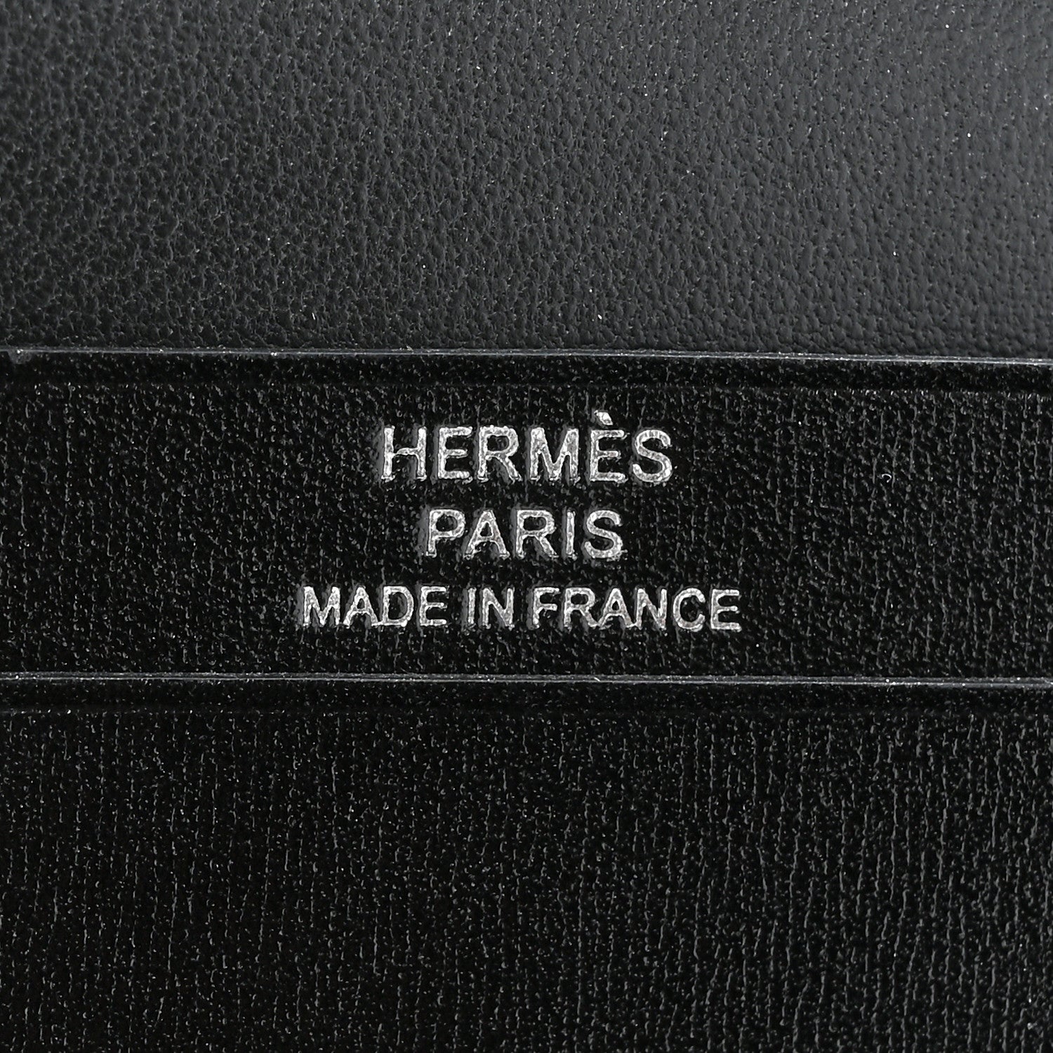 Hermes Box Bearn Card Holder Wallet Black 6 of 8