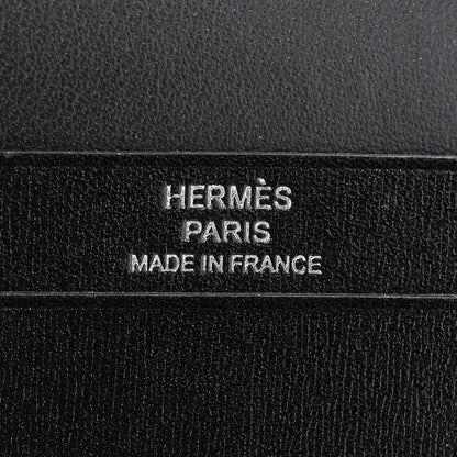 Hermes Box Bearn Card Holder Wallet Black 6 of 8