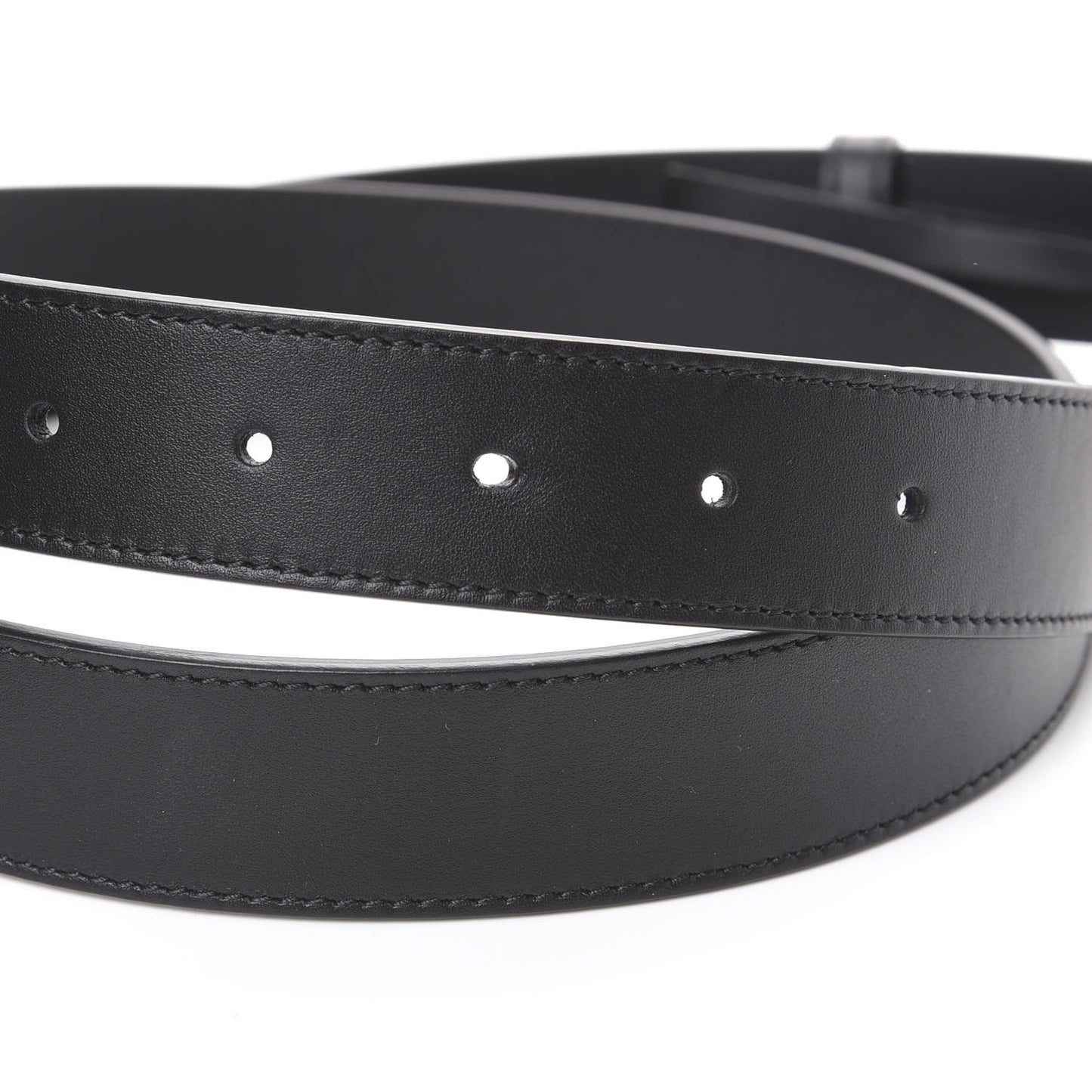 Calfskin Double G 30mm Belt 100 40 Black