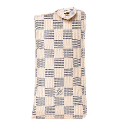 Louis Vuitton Damier Azur Sunglasses Case MM 1 of 5