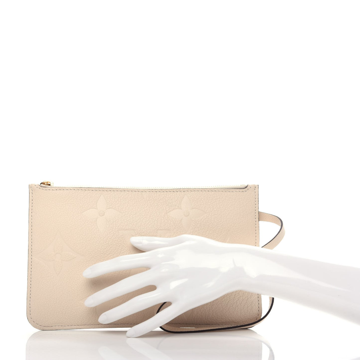 Empreinte Monogram Giant Neverfull MM Pochette Cream