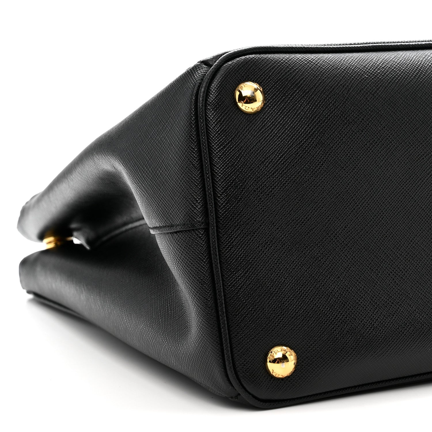 Prada Saffiano Large Galleria Double Zip Tote Black 9 of 14