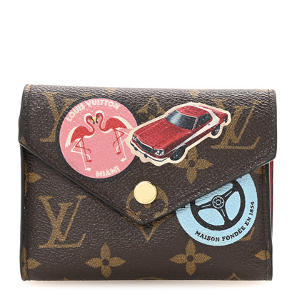 Louis Vuitton Monogram World Tour Victorine Wallet 1 of 20