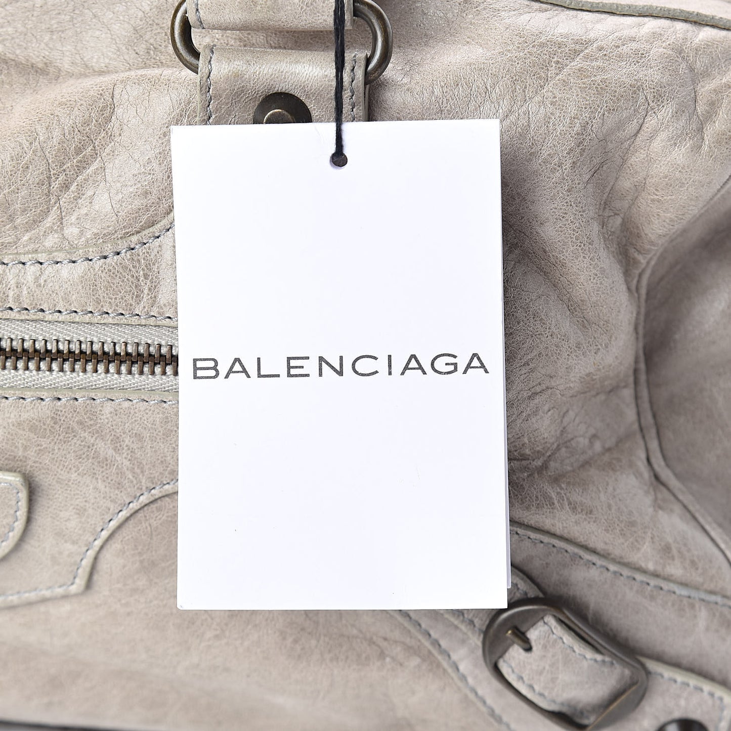 Agneau Classic Hardware Twiggy White