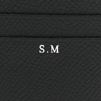 Hermes Epsom Bearn Compact Wallet Black 8 of 9