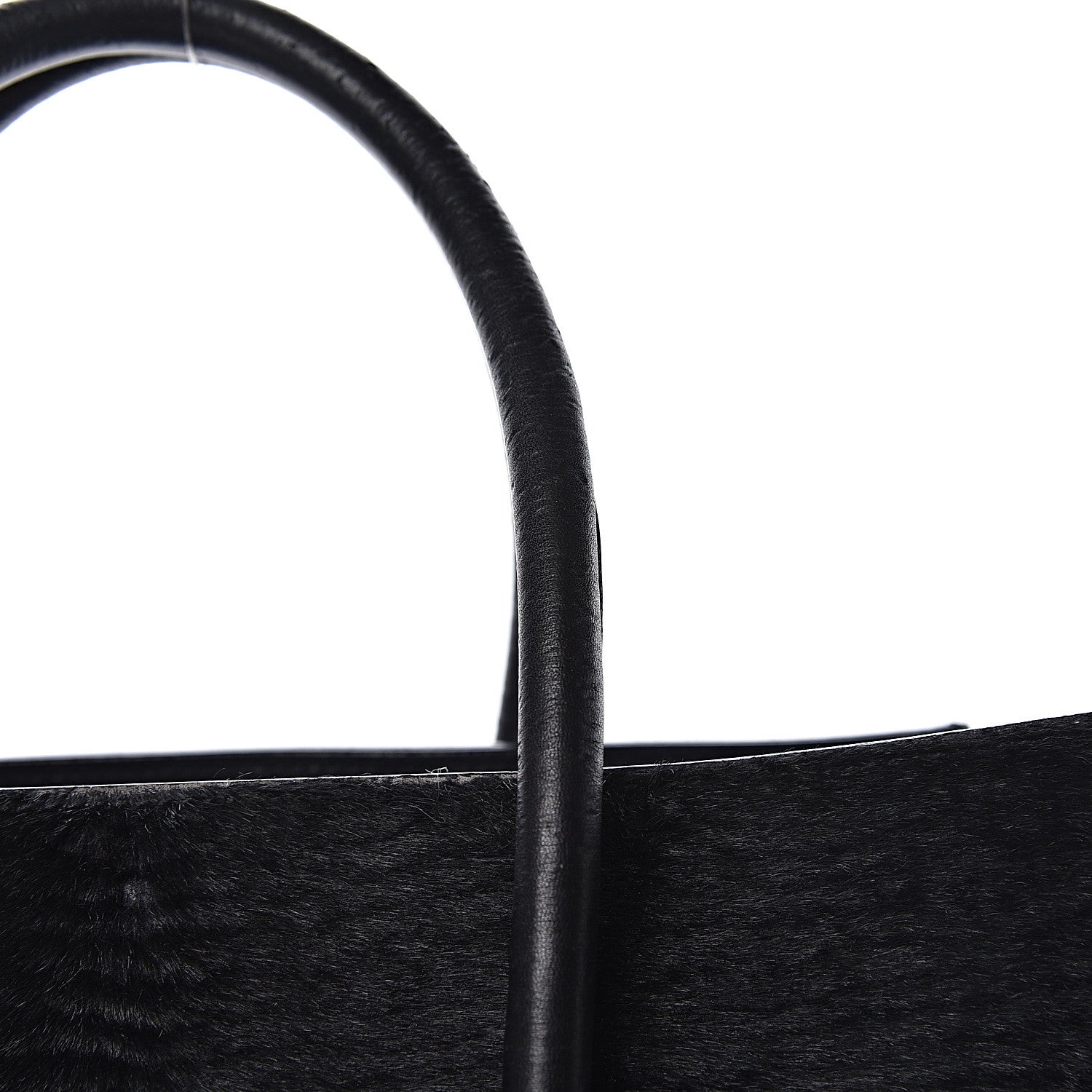 Celine Astrakhan Pony Hair Medium Phantom Luggage Black 13 of 23