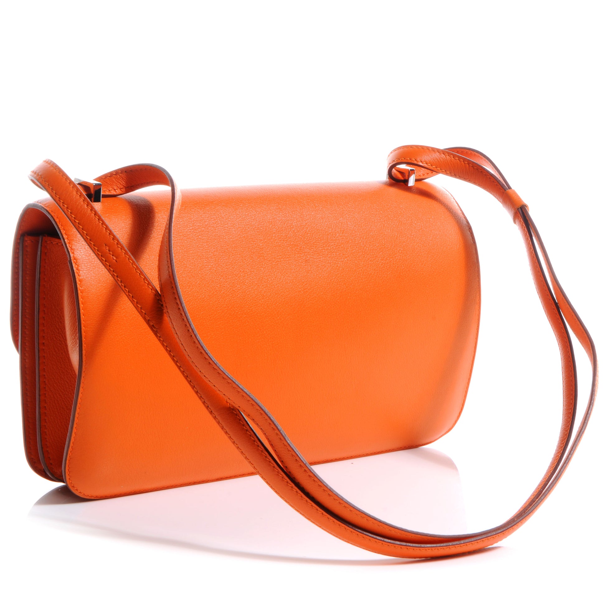 Hermes Veau Swift Constance Elan 25 Orange 3 of 7