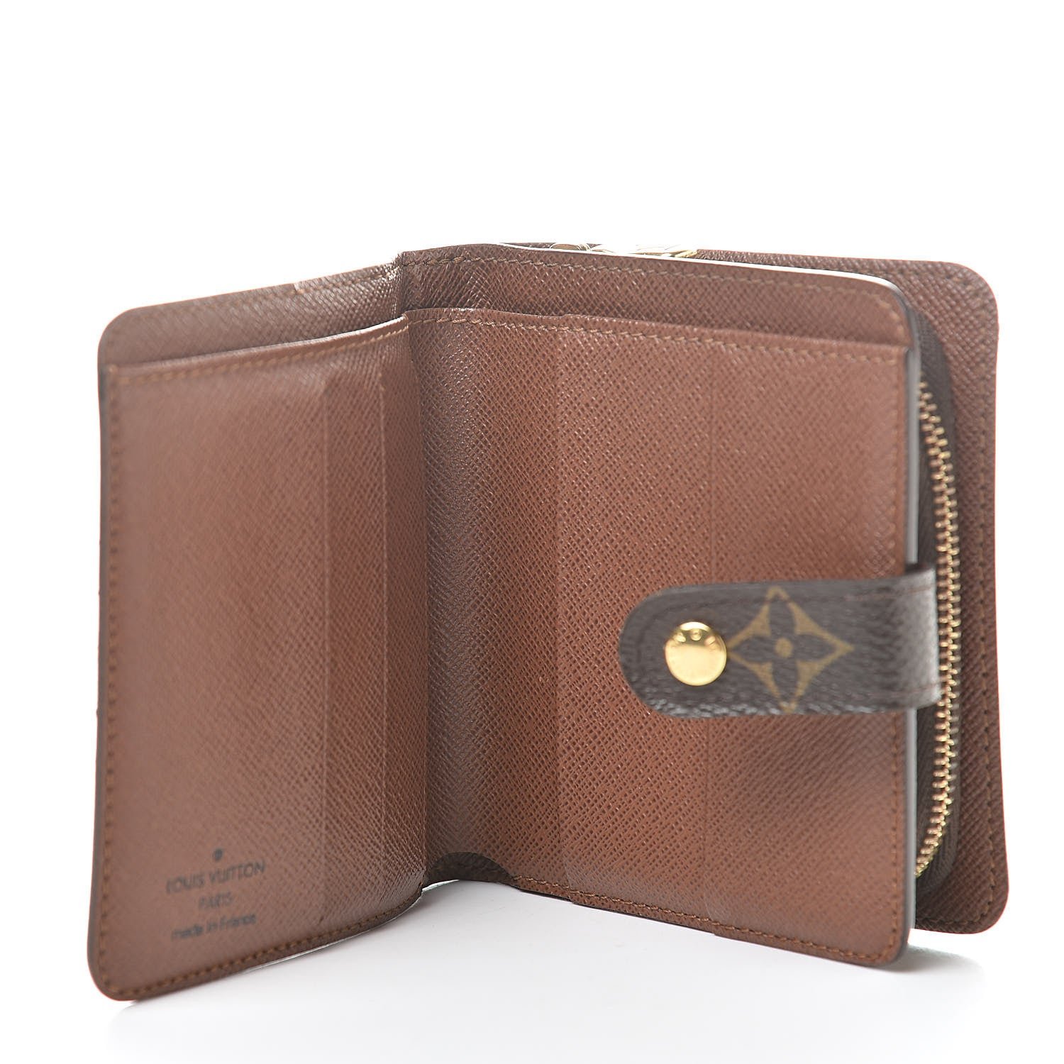 Louis Vuitton Monogram Compact Zippe Zipped Wallet 5 of 12