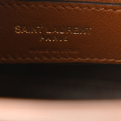 Saint Laurent Smooth Calfskin Manhattan Nano Shopper Tote Cognac 6 of 15
